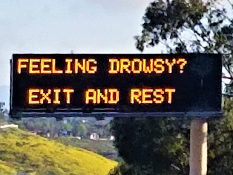 Avoid Drowsy Driving